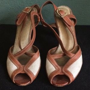 Vintage. Burberry. Heels. (Negotiable!)